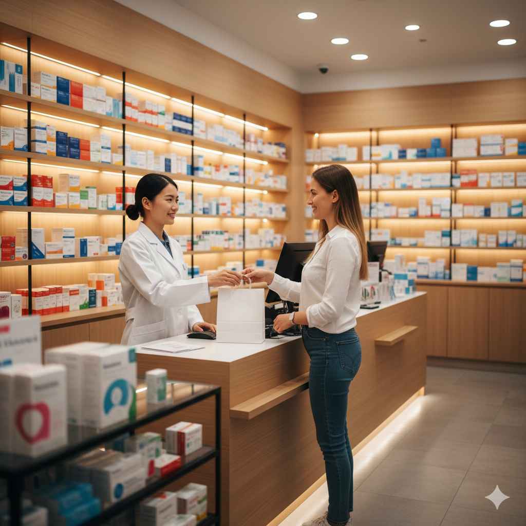 Pharmacy medicines and support
