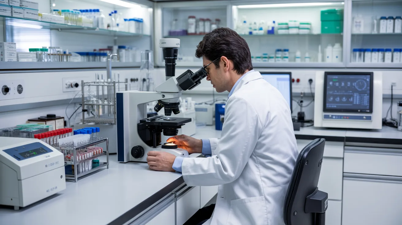 Pathology laboratory analysis